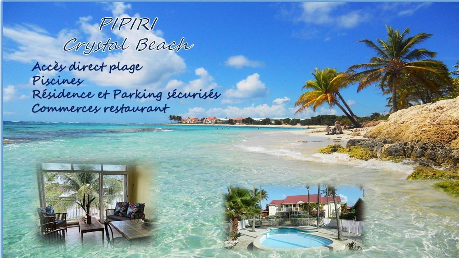 Pipiri Page Crystal Beach- Marina C0Nciergerie Saint-Francois  Luaran gambar